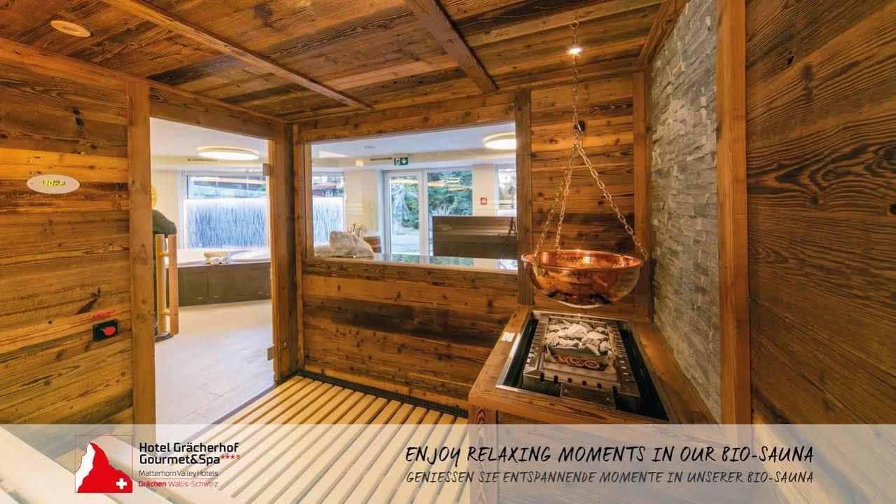 Lifestyle & Spa Hotel Graecherhof Grächen Exteriör bild
