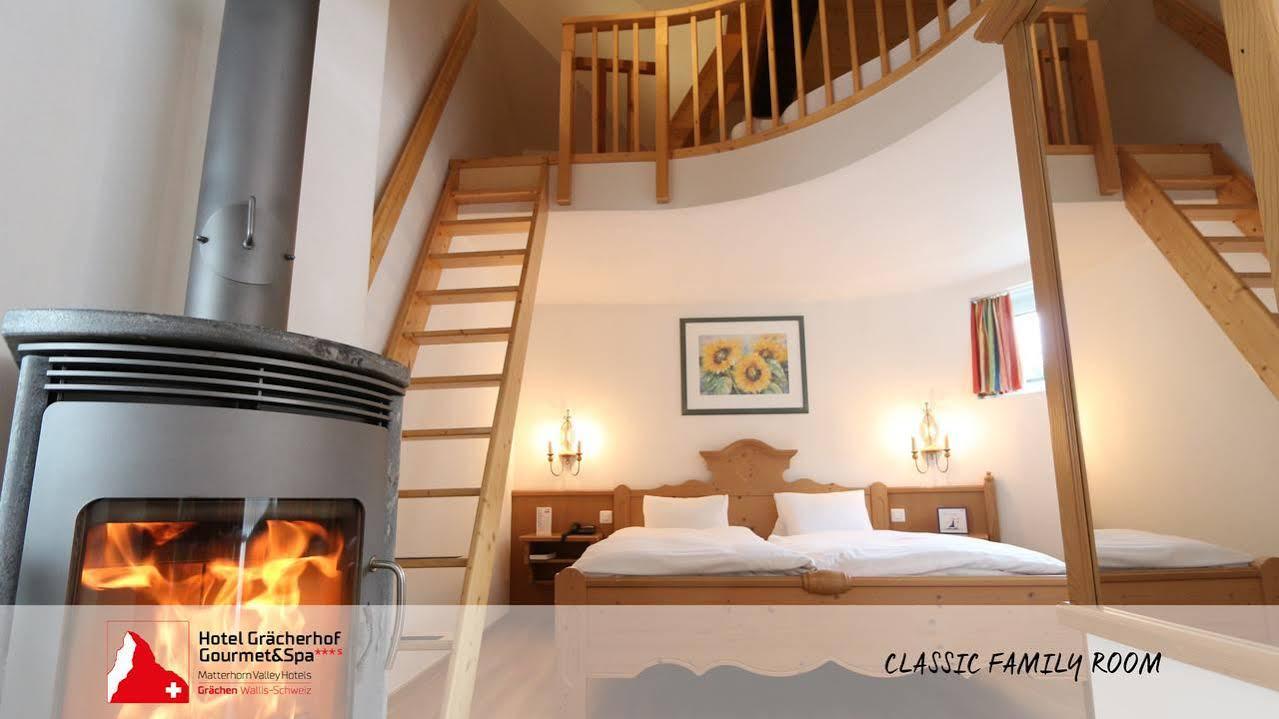 Lifestyle & Spa Hotel Graecherhof Grächen Exteriör bild