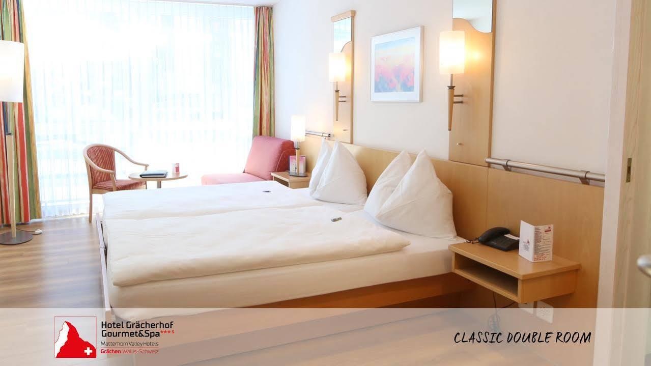 Lifestyle & Spa Hotel Graecherhof Grächen Exteriör bild